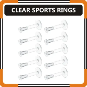 Clear Sports Lip Rings For Women in USA