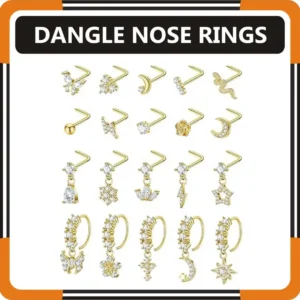 Dangle Nose Rings For Women in USA