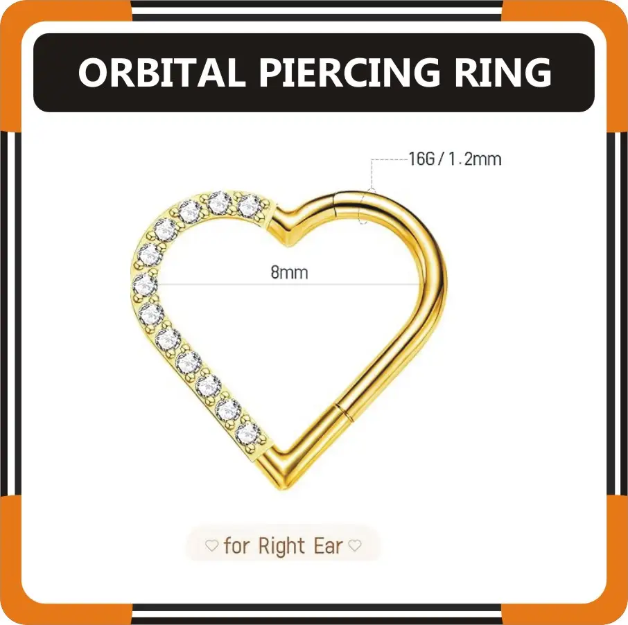 Orbital Piercing Ring For Women in USA