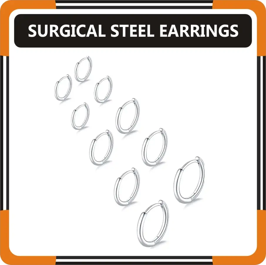 Surgical Steel Earrings For Women in USA
